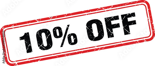 Black square special discount fifty percent off label with red corner for commercial shop marketing advertising materials