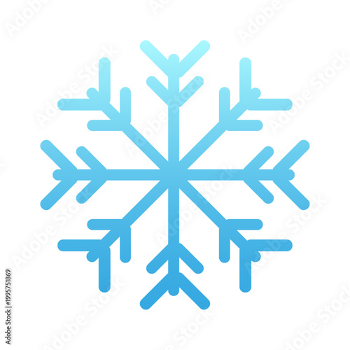 Snow Icon, Snowflakes Vector Icon, Winter Icon, Snow or Snowflake symbol, Snow, Snowflakes