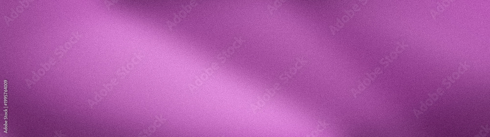 Fototapeta premium Wide abstract gradient with purple pink violet tones grainy texture soft modern backdrop