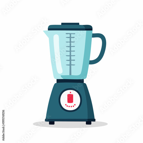 Flat Design Blender Illustration