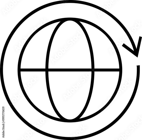 Globe free icon