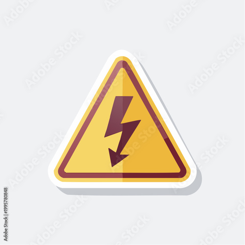 High Voltage Warning Sign