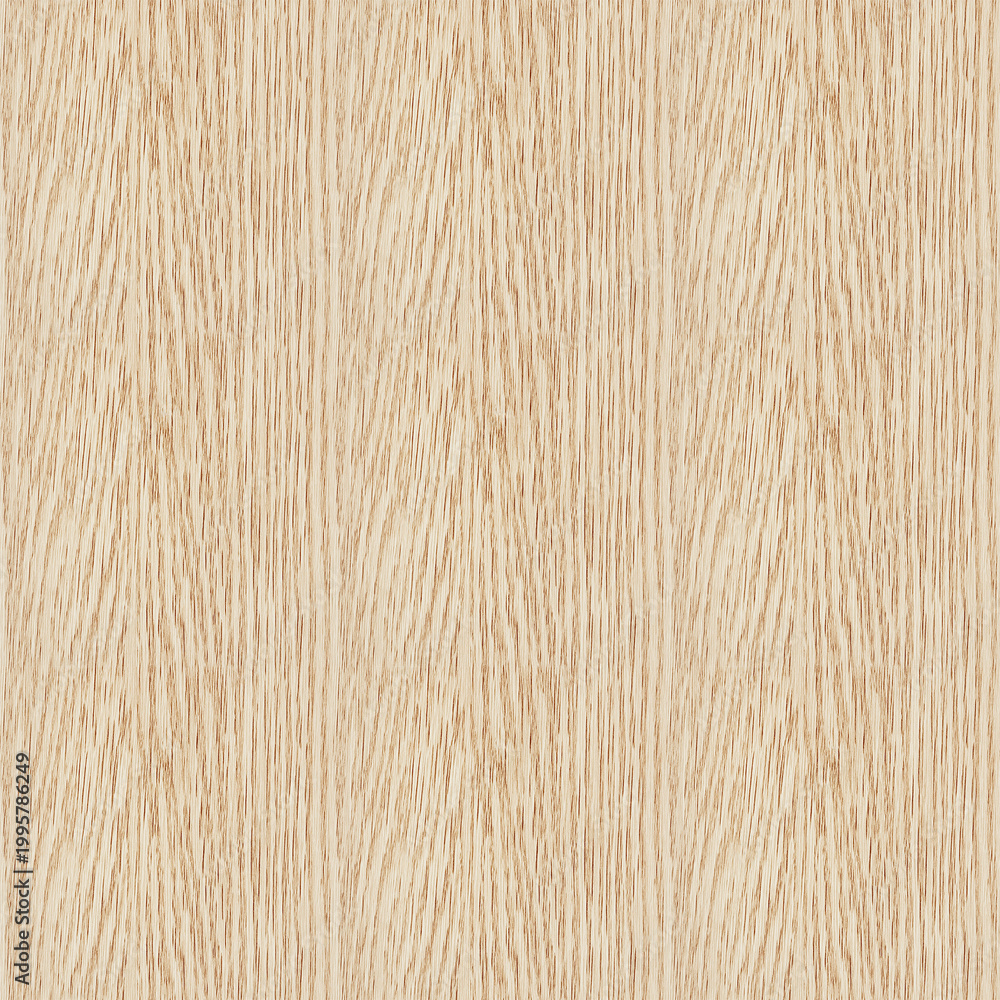Naklejka premium Seamless Wood Texture Pattern, Natural Light Beige Wooden Background