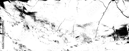 Subtle Grainy Cracks and Scuffs Texture for Mockups. Vintage Grunge Dusty Wall Surface