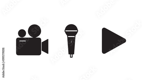 Gaming icons featuring a controller, sword, and shield represent adventure and combat.