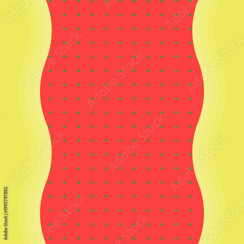 Christmas joyful lights background radial offset gradient, shield crest, hexagon grid edge accents scarlet, golden rod, sunbeam, leaf green