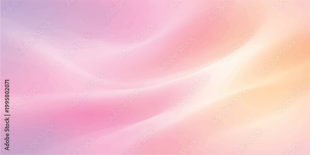 Fototapeta premium An abstract pink background with flowing silk waves and a smooth satin texture creates a luxury purple vector backdrop for soft motion art and textile pattern design