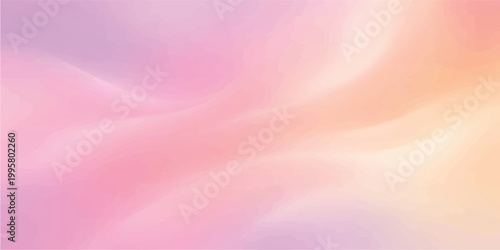 A flowing pink and purple silk fabric backdrop features smooth satin waves and a soft motion design with an elegant light texture for a vector art wallpaper illustration