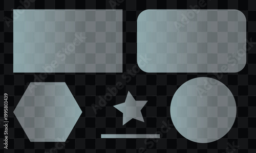 Ultra-realistic glass pane reflection with a soft aesthetic glow. Transparent acrylic texture featuring subtle diagonal light leaks and surface sheen. High-fidelity see-through window overlay for UI/U