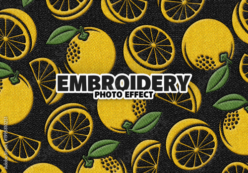 Embroidery Logo Mockup – Apparel Branding Presentation (PSD)