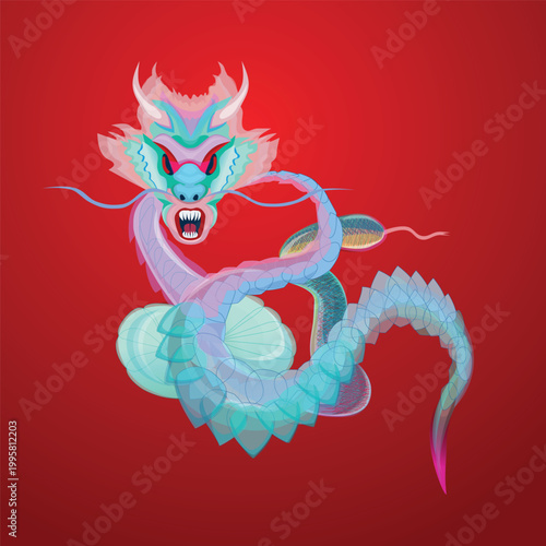 Fictional character dragon and snake