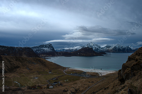 coastal landscape from Lofoten islands