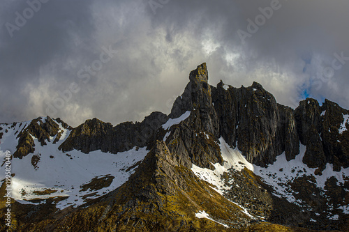 sunrise in the mountains