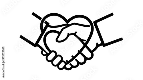 Hands forming heart shape, symbolizing love, care, partnership, and support