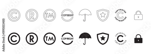 Canvastavla Copyright icon logo design