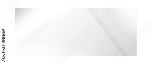 Fotografija Clear glass rectangle overlay on transparent background