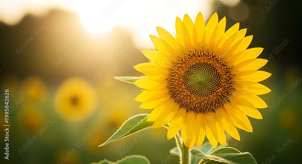 Fototapeta premium Sunflower in the garden