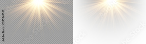 PNG transparent sunlight special lens flare light effect. Stock royalty free PNG image