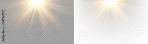 PNG transparent sunlight special lens flare light effect. Stock royalty free PNG image