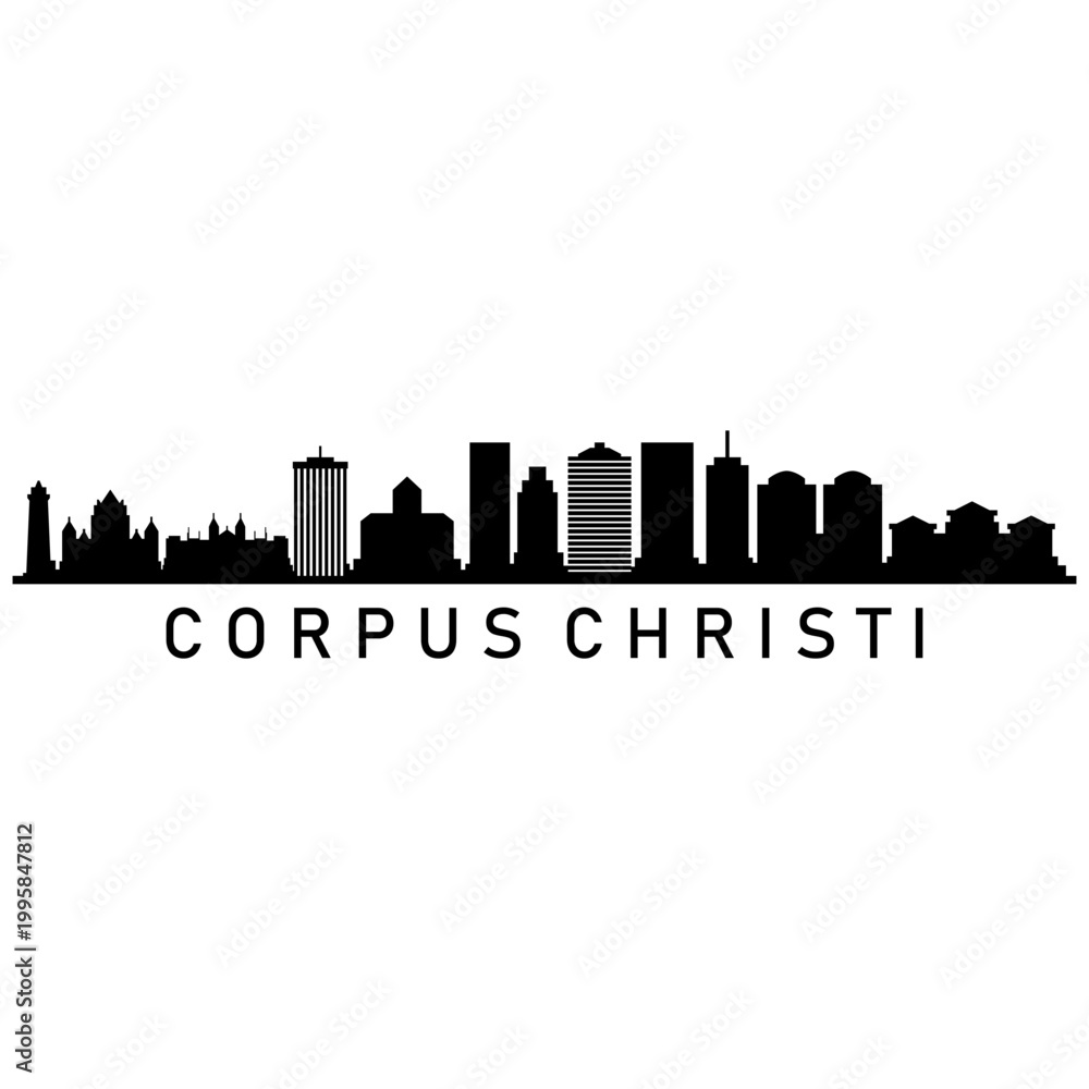 Fototapeta premium Skyline Corpus Christi