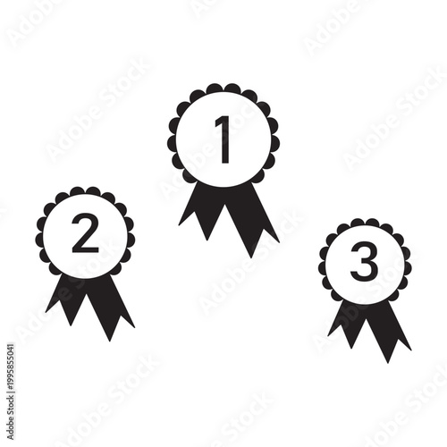 gold silver and bronze awards
