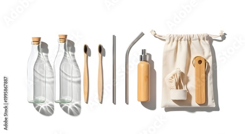 Beach Themed Decorative Items with Seashells and Rope