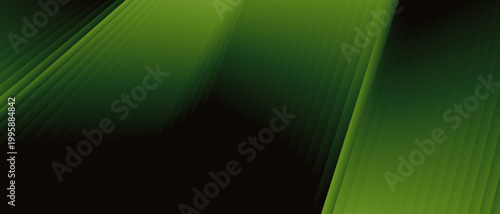 Abstract dynamic gradient background with neon energy waves and glowing motion lines. Futuristic green texture for music, sports, technology and modern digital visuals.