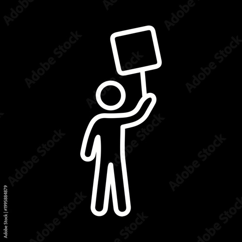 Photos Labor Strike Vector Icon