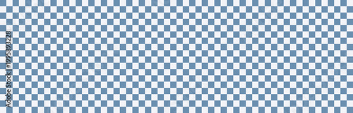 A dusty blue pattern for a groovy seamless background. Retro checkerboard design