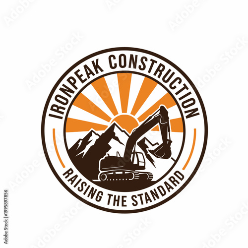 Excavator construction equipment machine.