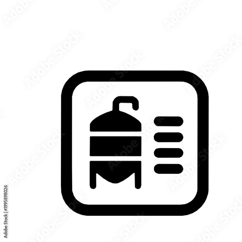 BioFactory OS Dashboard Navigation Industrial Biology Icon