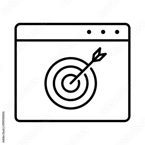 Browser icon vector. Website Illustration sign. Browser functions symbol. Internet logo.