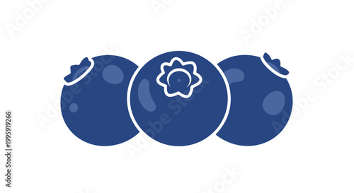 Blueberries Fresh Fruit Healthy Snacks.