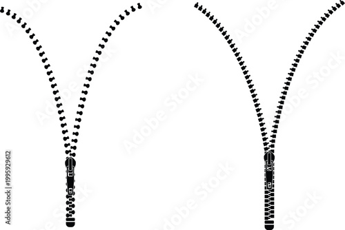 seamless zipper slider fastener set
seamless zipper with slider fastener set for Sewing, Tailoring, and Garment Industry Concept
