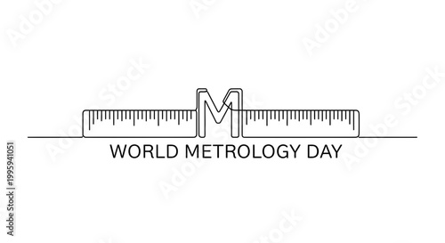 World Metrology Day measurement logo.