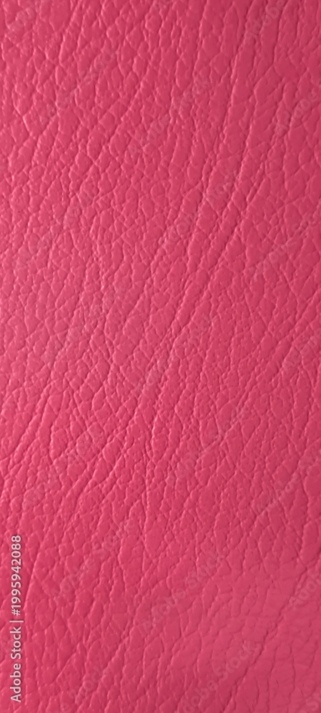 Fototapeta premium Red leather fabric for the background.