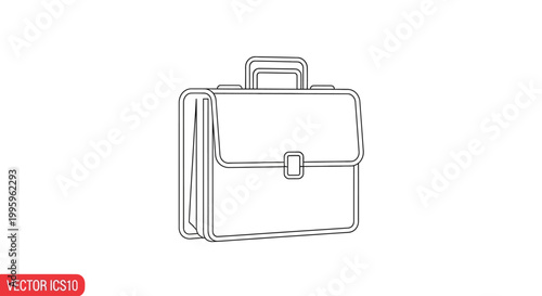 Businessman Briefcase Office Handbag.