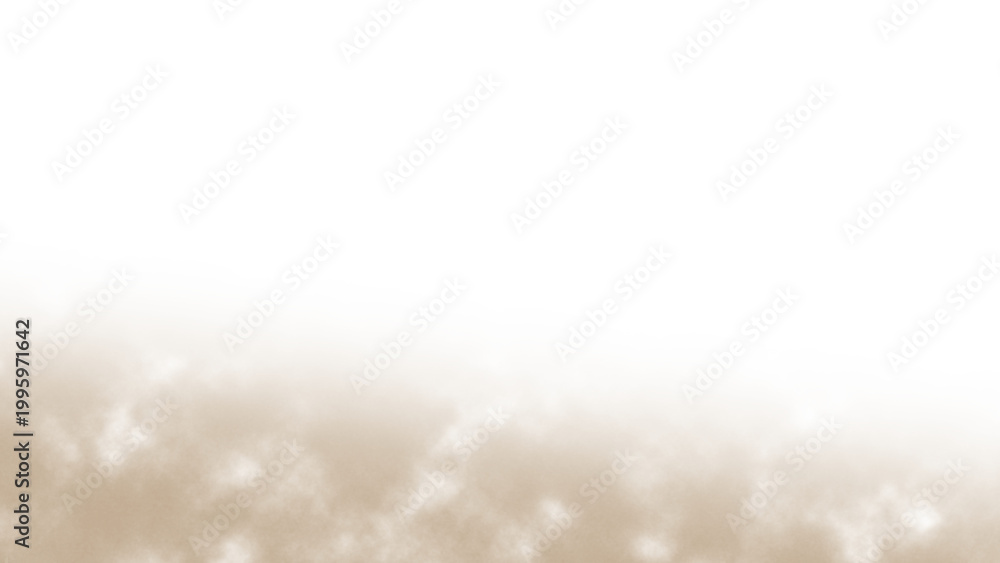 Obraz premium Dynamic sandstorm effect with rising soil powder on transparent background. Brown explosion of sand dust and smoke, Detailed overlay for compositing, PNG.