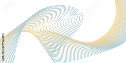 banner backgrond,blue and yellow line wave effect abstarct backgrounnd line.shape.vector.eps 10
