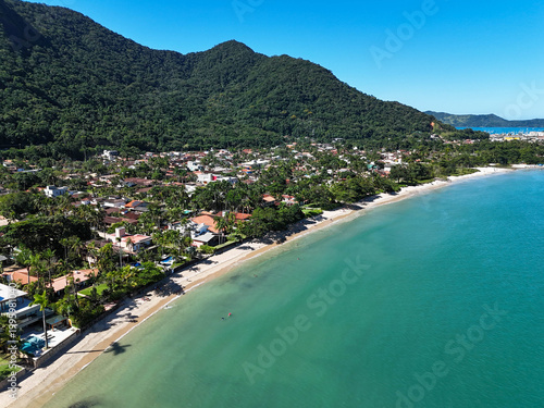 Lázaro Beach, Ubatuba - aerial view of Lázaro Beach, North Coast of São Paulo
