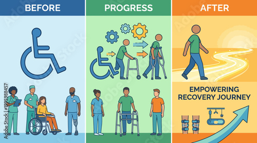 Empowering Recovery Journey Visualizing Progress from Disability to Independence