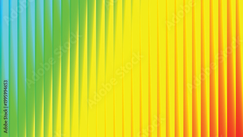 Riddle glass background, ripple wave distortion, fractal light flow deep color  gradient surface. Vertical stripe texture, smooth glass color transitions, luminous depth. Vector illustration 