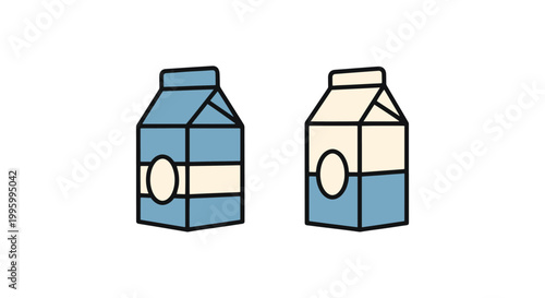 Evaporated Milk Line art clean fresh abstract illustration