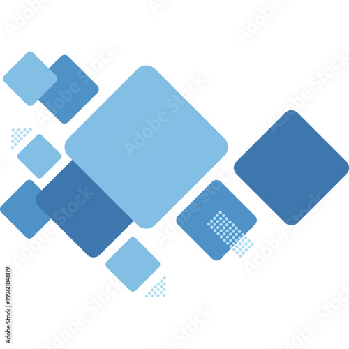 Abstract Square Dotted