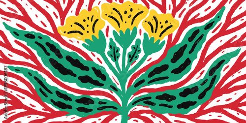 orange roses and greenery floral arrangement soft pastel watercolor style for elegant designs