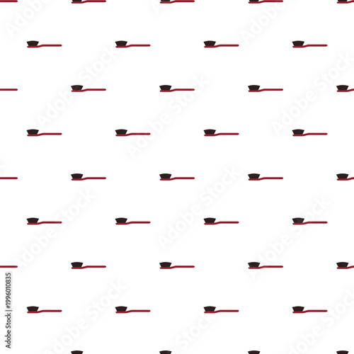 Shoe shine brushes arranged in a repeating pattern for footwear care design