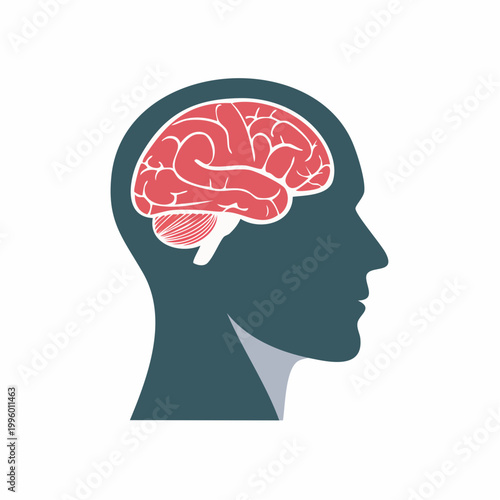 Human Brain Silhouette