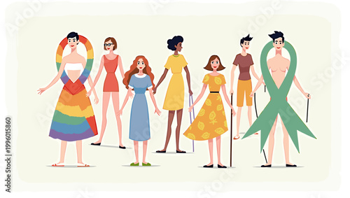 A minimalist illustration depicting a person carrying shopping bags, creating a feeling of consumerism and everyday life. Ideal for blog posts, articl