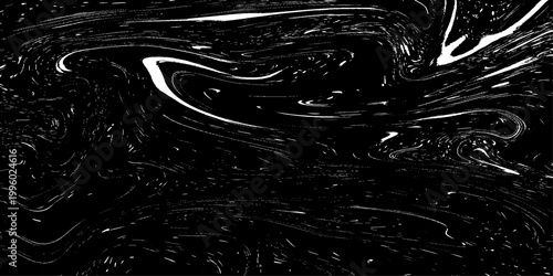 minimal abstract liquid marble texture vector illustration in black and white with soft flowing patterns and organic fluid movement