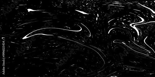 minimal abstract liquid marble texture vector illustration in black and white with soft flowing patterns and organic fluid movement